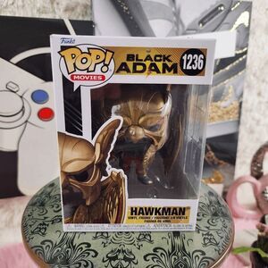 💕 NWT Funko Pop! Black Adam Hawkman #1236 DC Figure #7169 💕